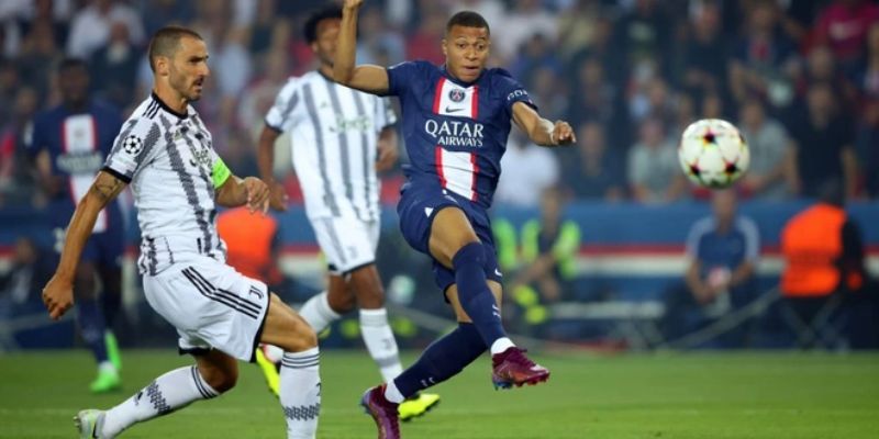 Diễn biến hiệp thi đấu thứ hai của cặp so tài PSG với Juventus