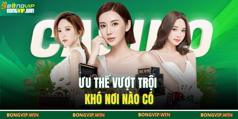 Ưu thế vượt trội khó nơi nào có